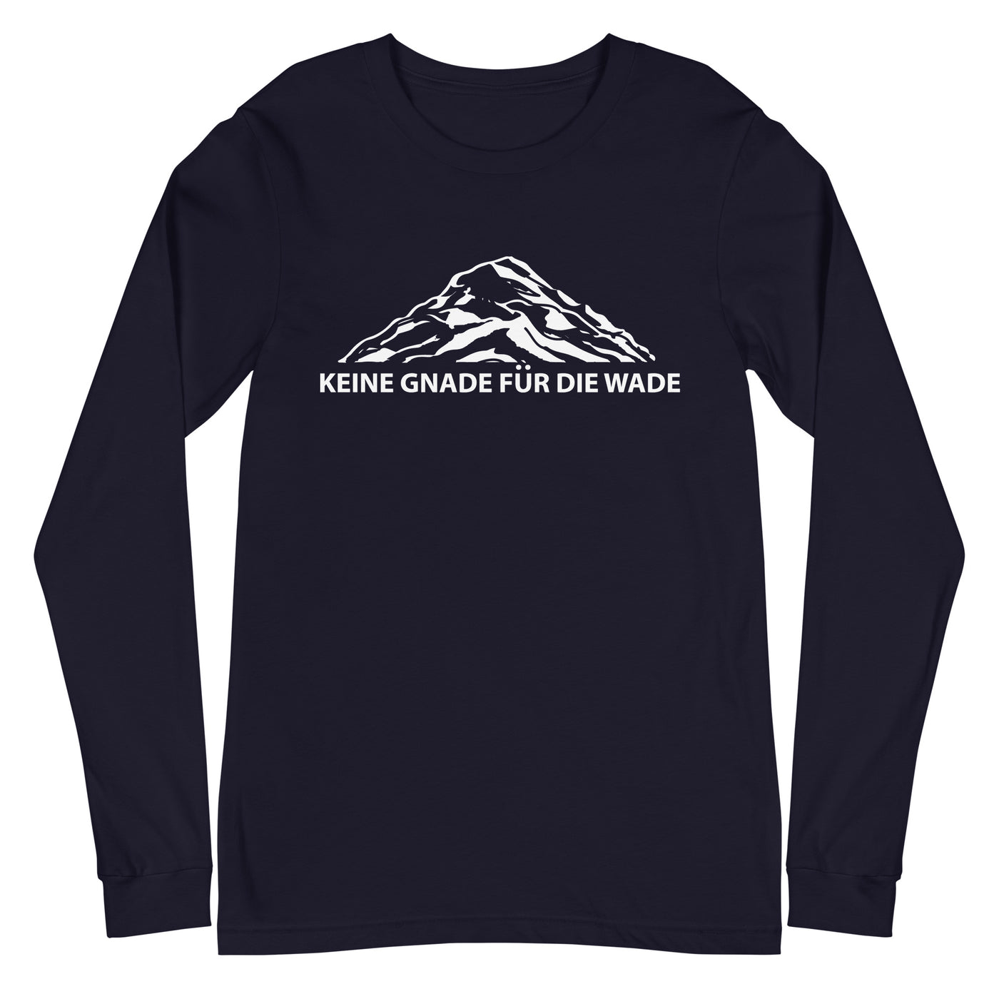 Keine Gnade Fur Die Wade - Longsleeve (Unisex) berge xxx yyy zzz Navy