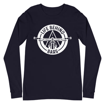 Life behind bars - Longsleeve (Unisex) fahrrad xxx yyy zzz Navy