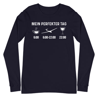 Mein Perfekter Tag - Longsleeve (Unisex) berge xxx yyy zzz Navy