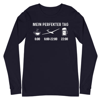 Mein Perfekter Tag - Longsleeve (Unisex) berge xxx yyy zzz Navy