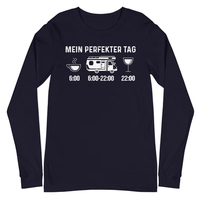 Mein Perfekter Tag - Longsleeve (Unisex) camping xxx yyy zzz Navy