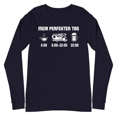 Mein Perfekter Tag - Longsleeve (Unisex) camping xxx yyy zzz Navy