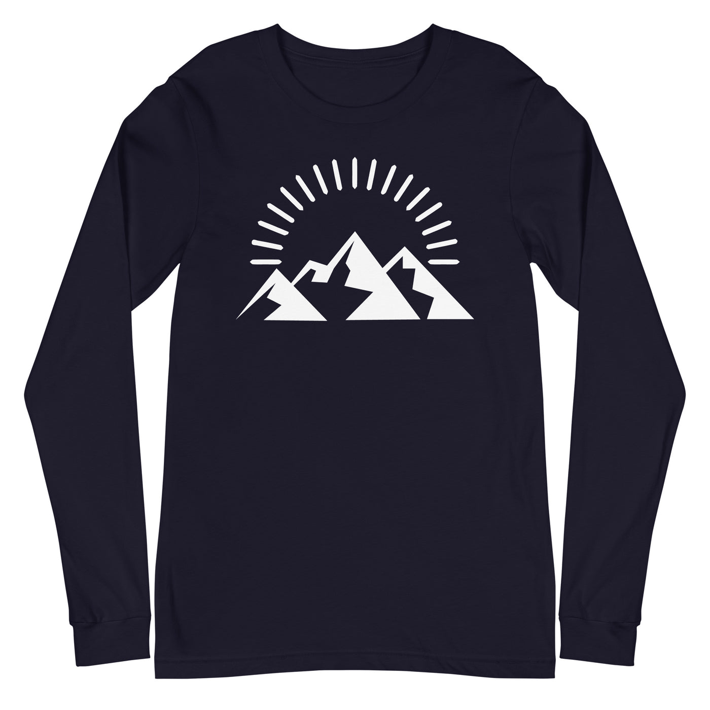 Berge (19) - Longsleeve (Unisex) berge xxx yyy zzz Navy