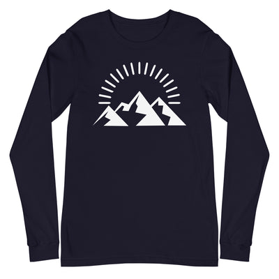 Berge (19) - Longsleeve (Unisex) berge xxx yyy zzz Navy