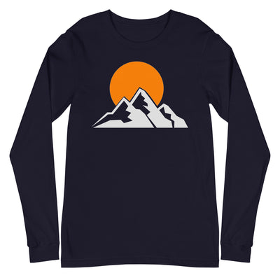 Berge (26) - Longsleeve (Unisex) berge xxx yyy zzz Navy