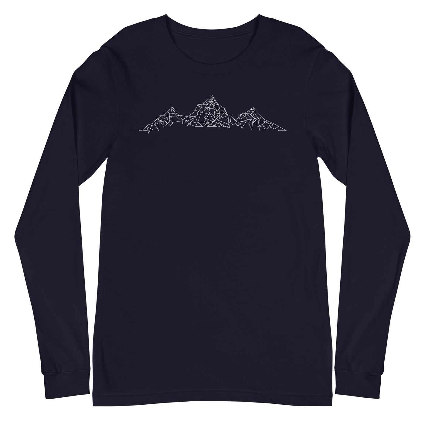 Berge (30) - Longsleeve (Unisex) berge xxx yyy zzz Navy