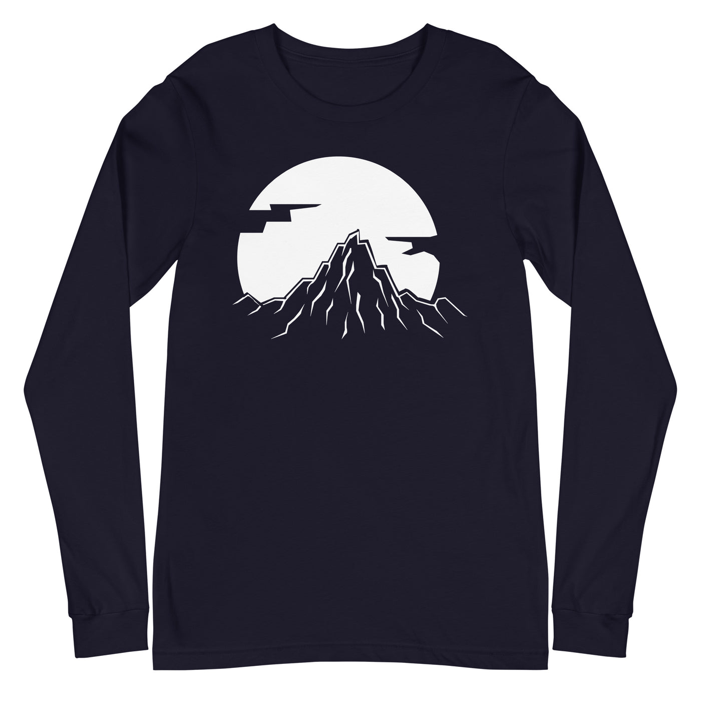 Berge (32) - Longsleeve (Unisex) berge xxx yyy zzz Navy