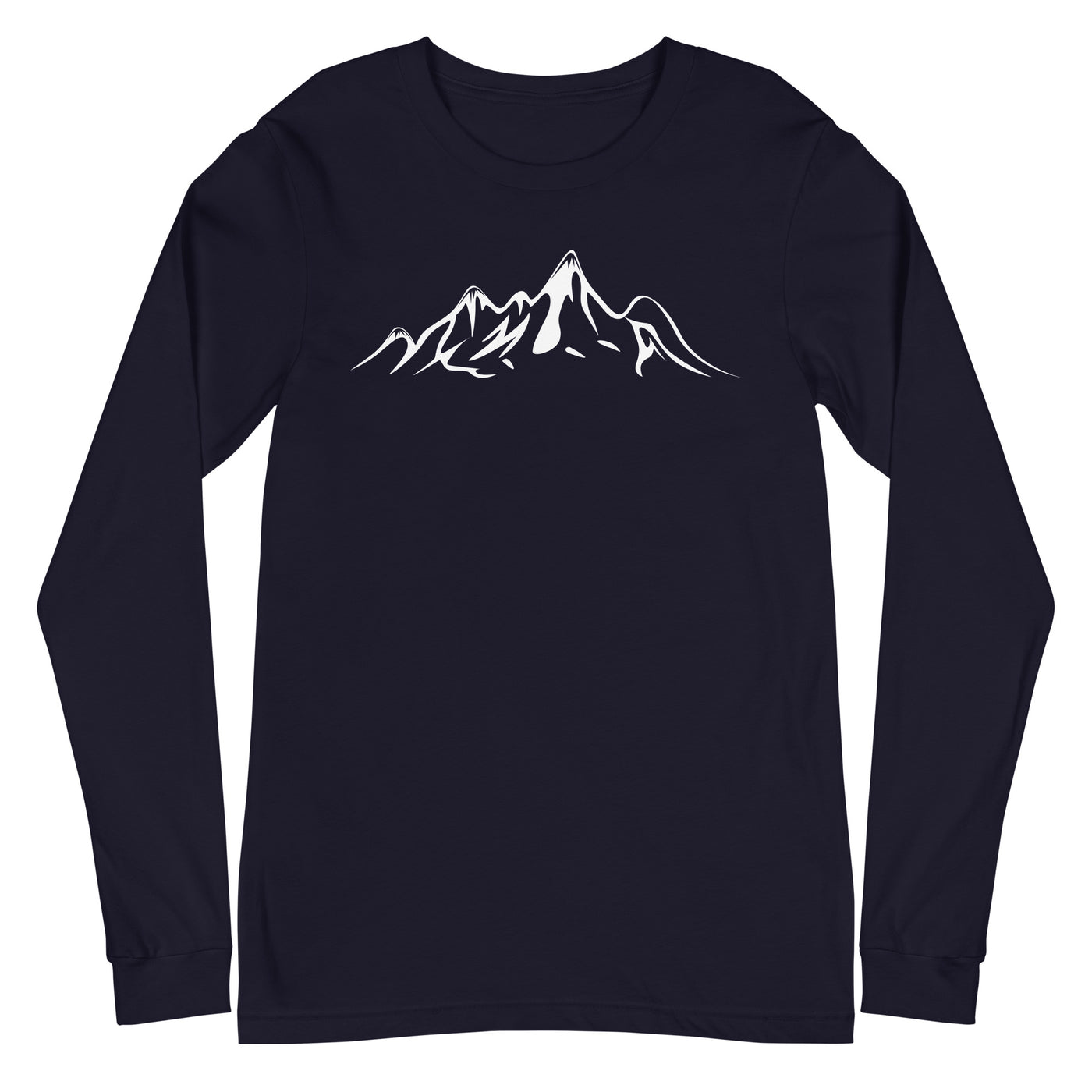 Berge (34) - Longsleeve (Unisex) berge xxx yyy zzz Navy