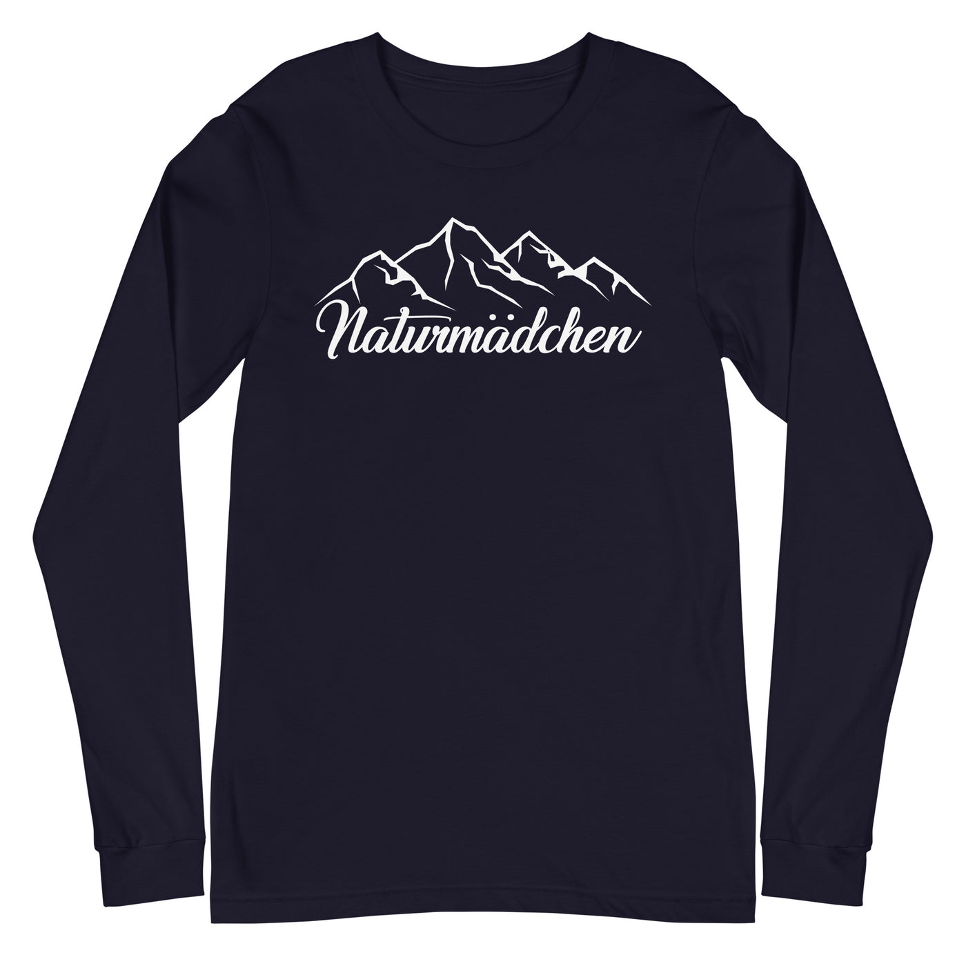 Naturmadchen - Longsleeve (Unisex) berge xxx yyy zzz Navy