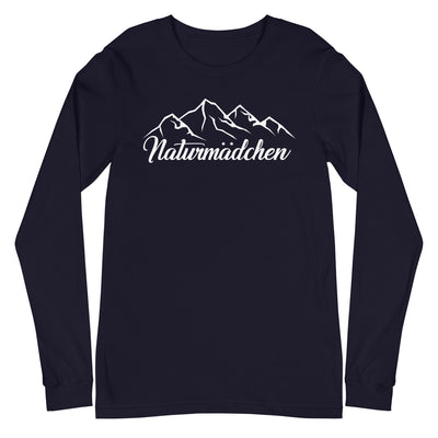 Naturmadchen - Longsleeve (Unisex) berge xxx yyy zzz Navy