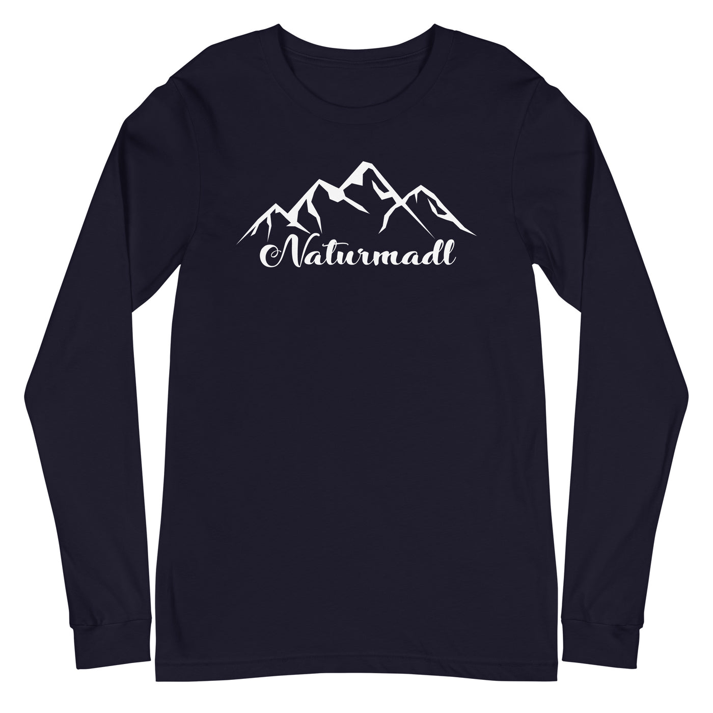 Naturmadl - Longsleeve (Unisex) berge xxx yyy zzz Navy