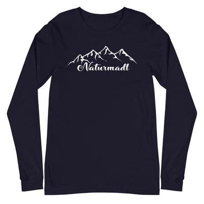 Naturmadl - Longsleeve (Unisex) berge xxx yyy zzz Navy