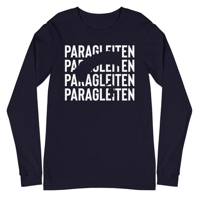 Paragleiten - Longsleeve (Unisex) berge xxx yyy zzz Navy