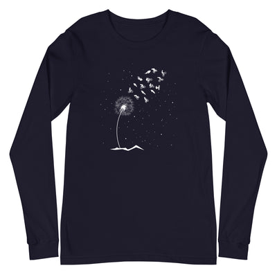 Pusteblume Radfahrer - Longsleeve (Unisex) fahrrad xxx yyy zzz Navy