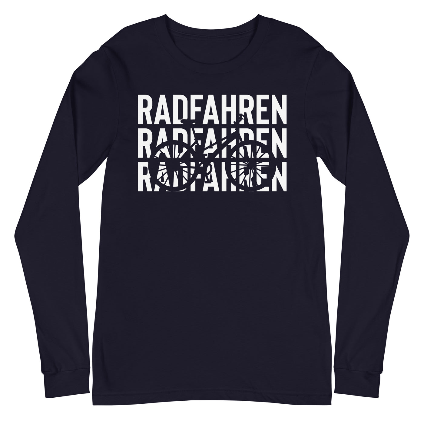 Radfahren - Longsleeve (Unisex) fahrrad xxx yyy zzz Navy