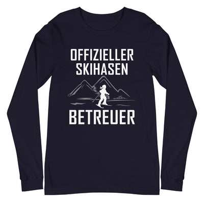 Skihasen Betreuer - Longsleeve (Unisex) klettern ski xxx yyy zzz Navy