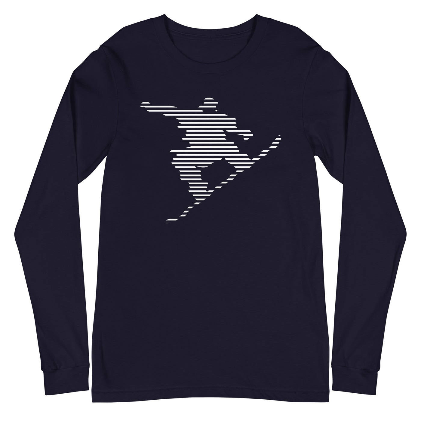 Snowboarding - Longsleeve (Unisex) snowboarden xxx yyy zzz Navy