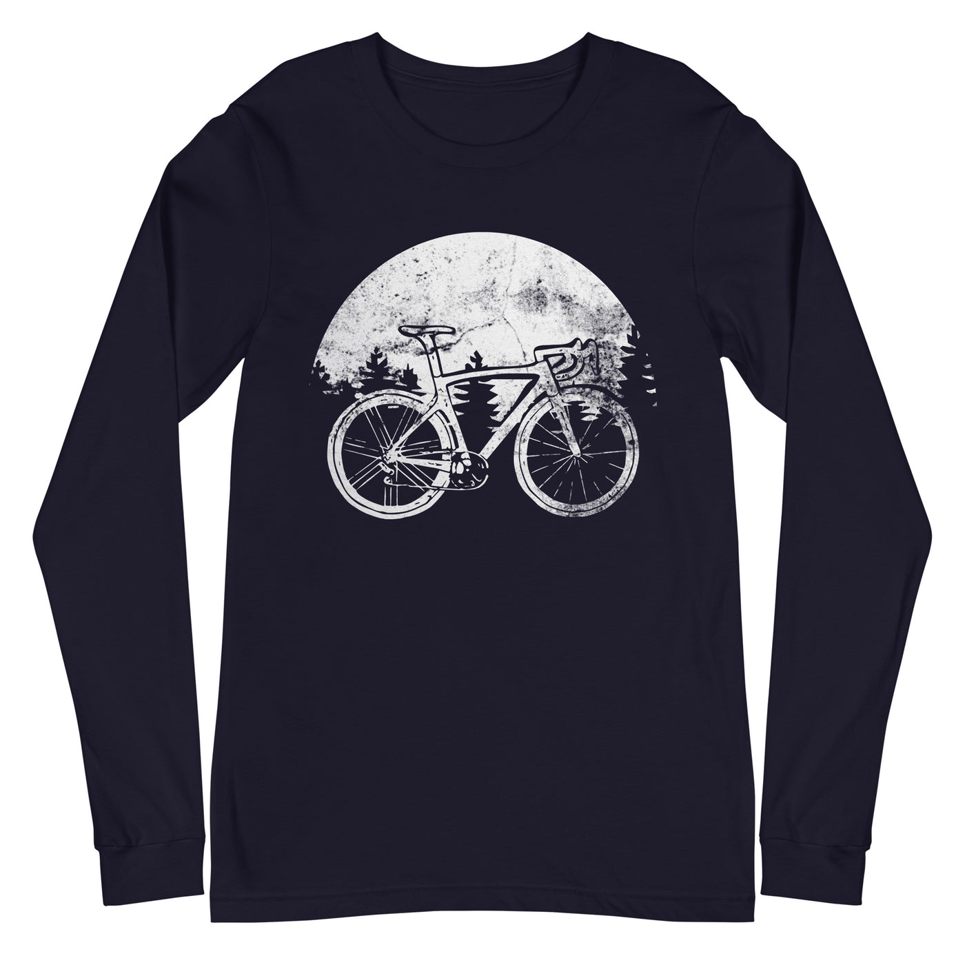 Sonne - Radfahren - Longsleeve (Unisex) fahrrad xxx yyy zzz Navy