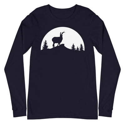 Sonne - Goat - Longsleeve (Unisex) berge xxx yyy zzz Navy