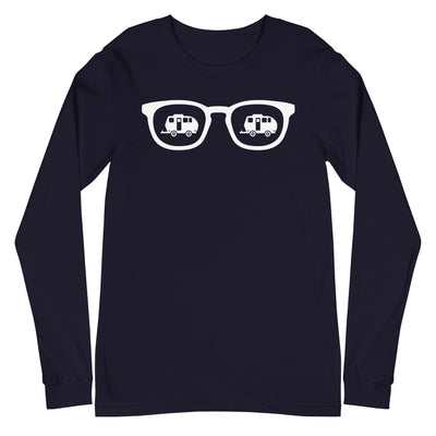 Sonnenbrille und Camping 2 - Longsleeve (Unisex) camping xxx yyy zzz Navy