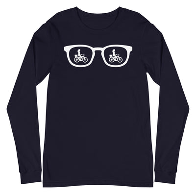 Sonnenbrille und Radfahren 2 - Longsleeve (Unisex) fahrrad xxx yyy zzz Navy