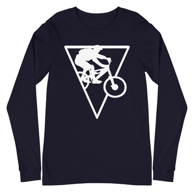 Dreieck - Radfahren - Longsleeve (Unisex) fahrrad xxx yyy zzz Navy