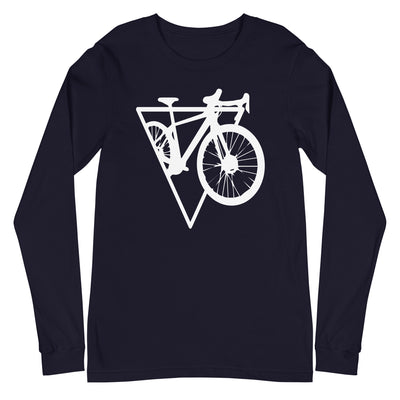 Dreieck - Radfahren - Longsleeve (Unisex) fahrrad xxx yyy zzz Navy