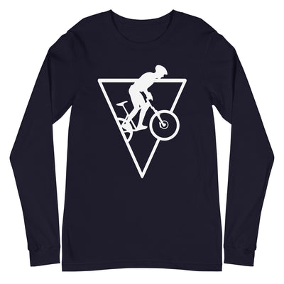 Dreieck - Radfahren - Longsleeve (Unisex) fahrrad xxx yyy zzz Navy