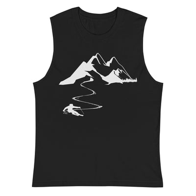 Skisüchtig - Muskelshirt (Unisex) ski Schwarz