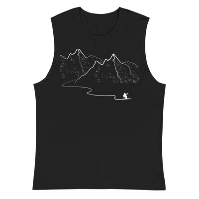 Schifahren - Muskelshirt (Unisex) ski Schwarz