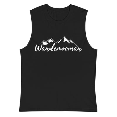 Wanderwoman. - Muskelshirt (Unisex) wandern Schwarz