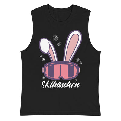 Skihäschen - (S.K) - Muskelshirt (Unisex) klettern Schwarz