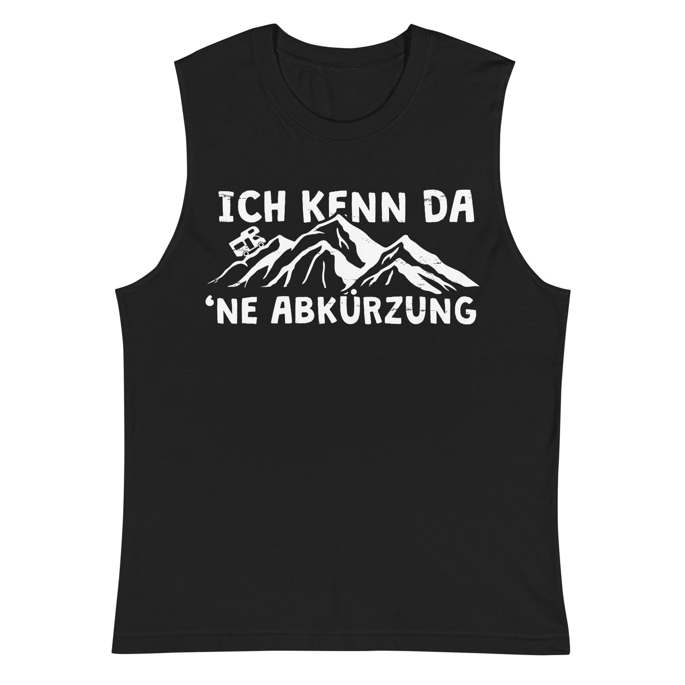 Ich kenn da ne Abkürzung - Wohnmobil - Muskelshirt (Unisex) camping xxx yyy zzz 2XL