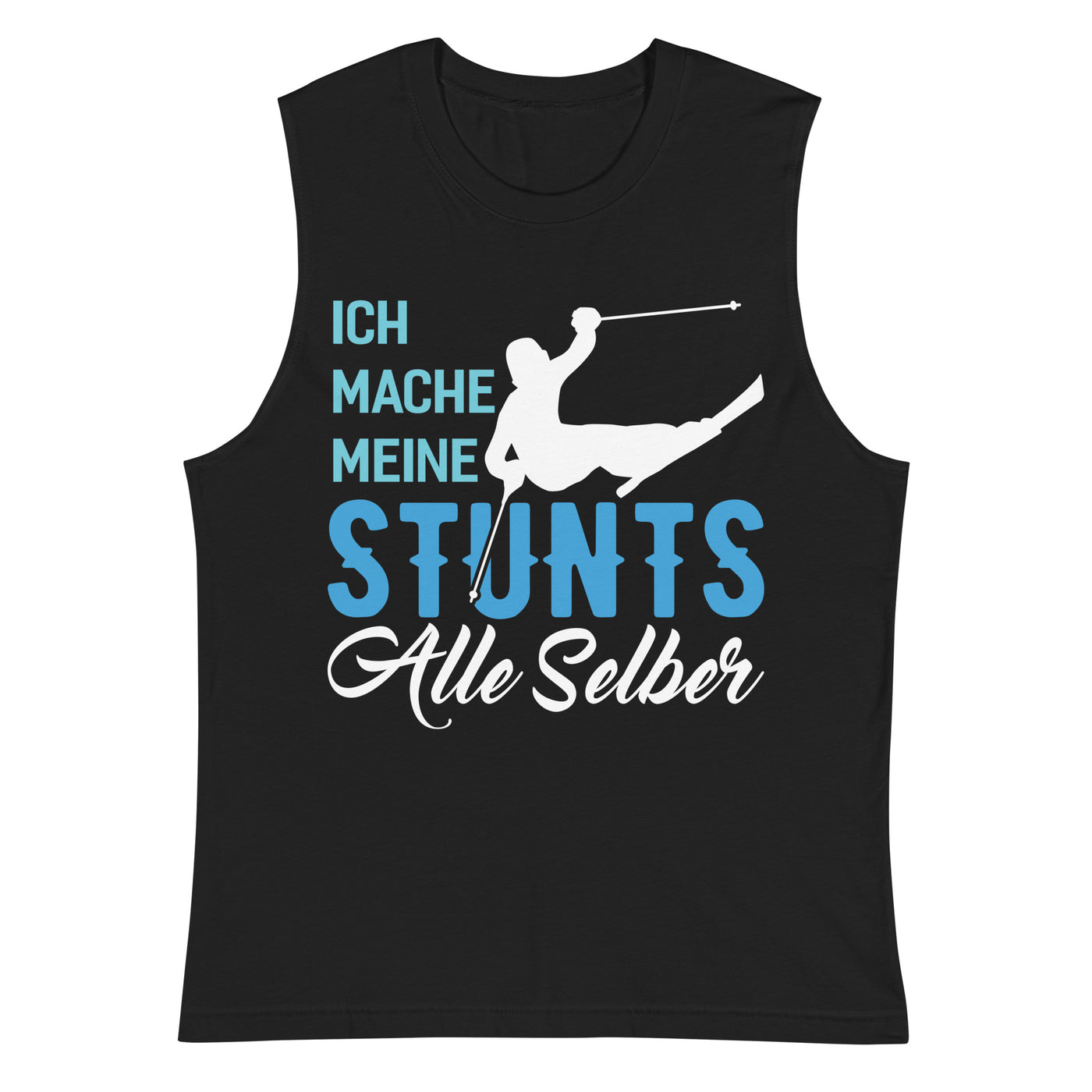 Ich mache meine Stunts alle selber - (S.K) - Muskelshirt (Unisex) klettern xxx yyy zzz 2XL