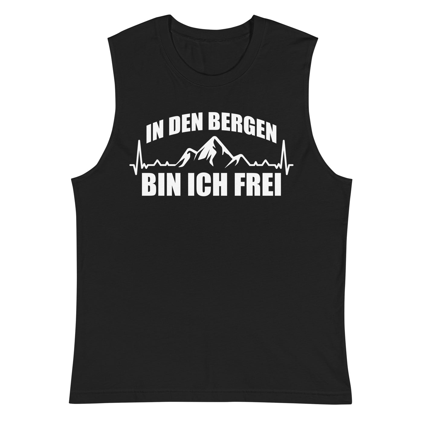 In Den Bergen Bin Ich Frei 1 - Muskelshirt (Unisex) berge xxx yyy zzz Default Title