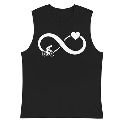 Infinity Heart and Cycling 1 - Muskelshirt (Unisex) fahrrad xxx yyy zzz Default Title