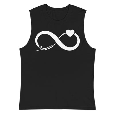 Infinity Heart and Sailplane - Muskelshirt (Unisex) berge xxx yyy zzz Default Title