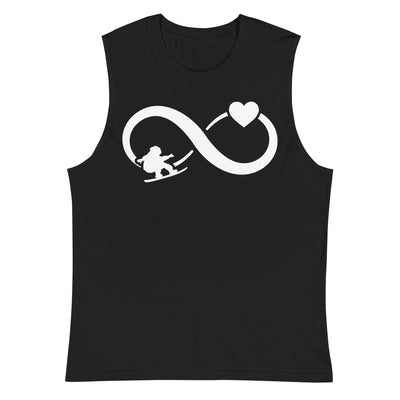 Infinity Heart and Snowboarding - Muskelshirt (Unisex) snowboarden xxx yyy zzz Default Title