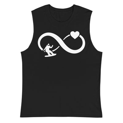 Infinity Heart and Snowboarding 1 - Muskelshirt (Unisex) snowboarden xxx yyy zzz Default Title