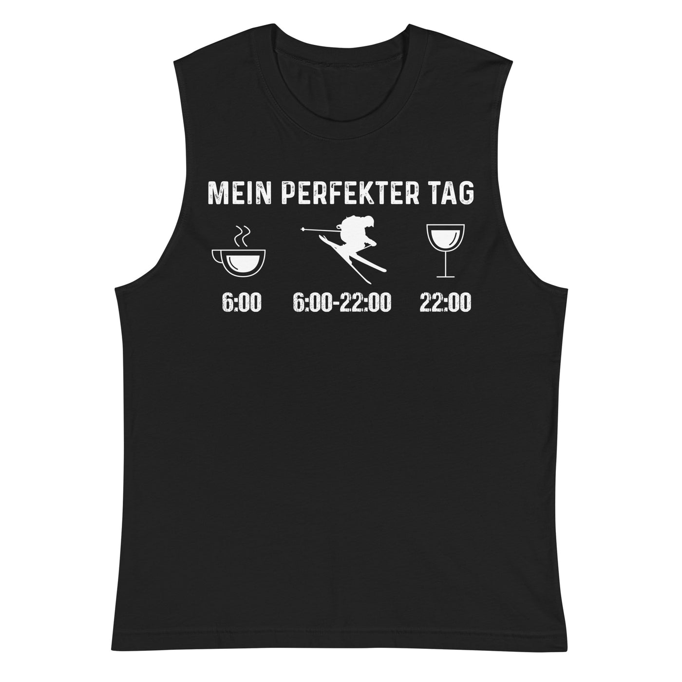 Mein Perfekter Tag - Muskelshirt (Unisex) klettern ski xxx yyy zzz 2XL