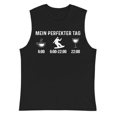 Mein Perfekter Tag - Muskelshirt (Unisex) snowboarden xxx yyy zzz 2XL