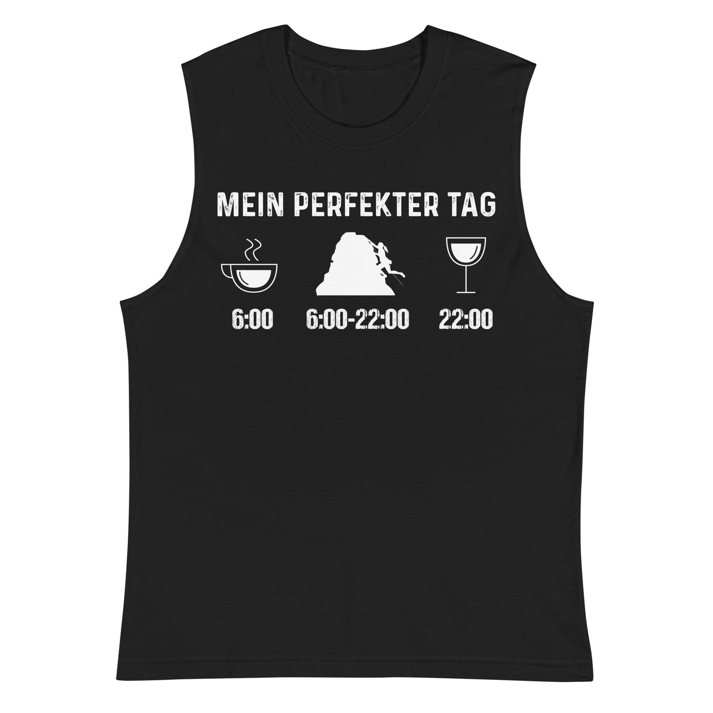 Mein Perfekter Tag 1 - Muskelshirt (Unisex) klettern xxx yyy zzz 2XL