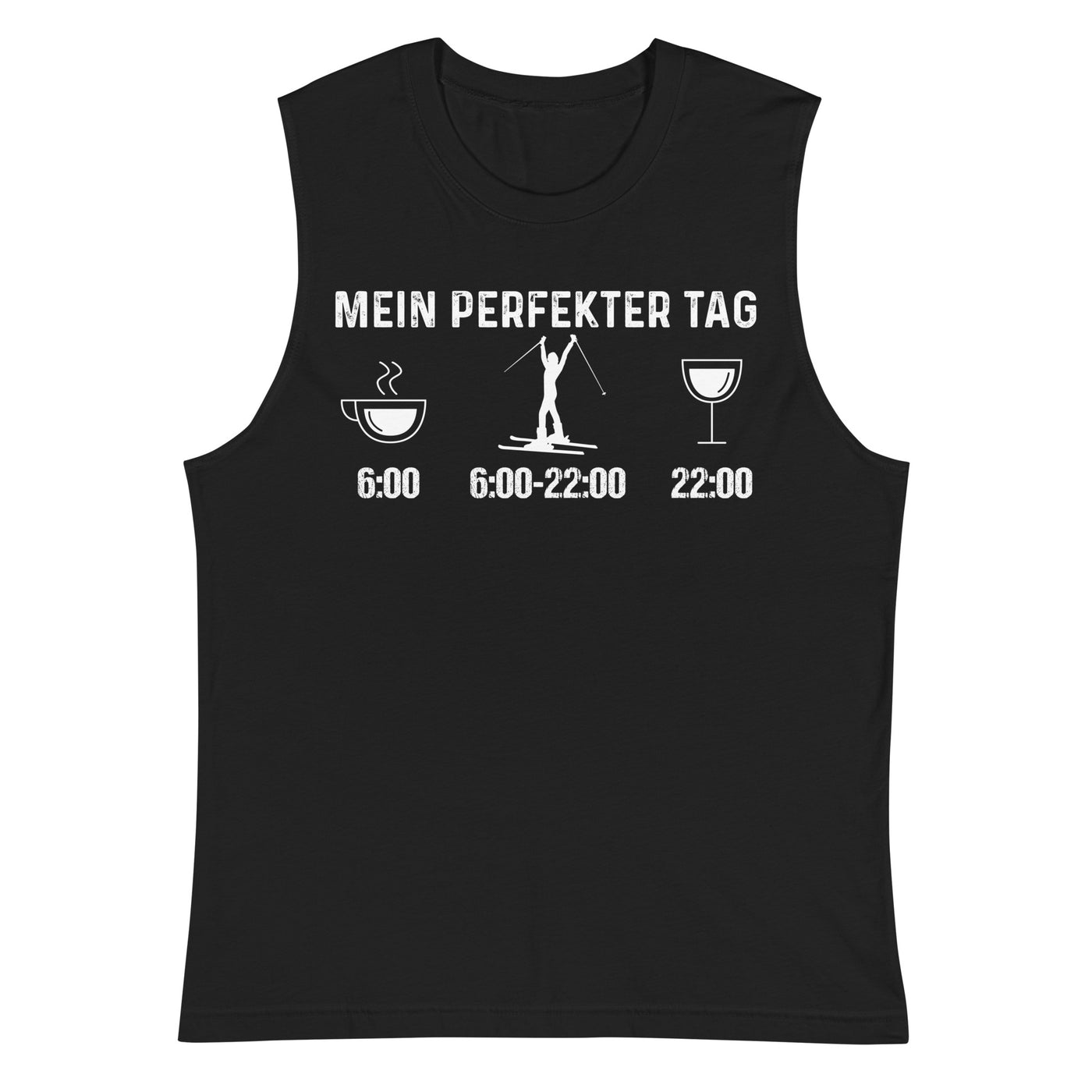 Mein Perfekter Tag 1 - Muskelshirt (Unisex) klettern ski xxx yyy zzz 2XL