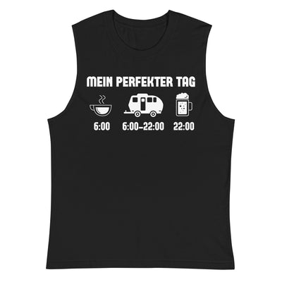 Mein Perfekter Tag 2 - Muskelshirt (Unisex) camping xxx yyy zzz 2XL