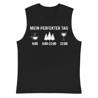 Mein Perfekter Tag 3 - Muskelshirt (Unisex) camping xxx yyy zzz 2XL