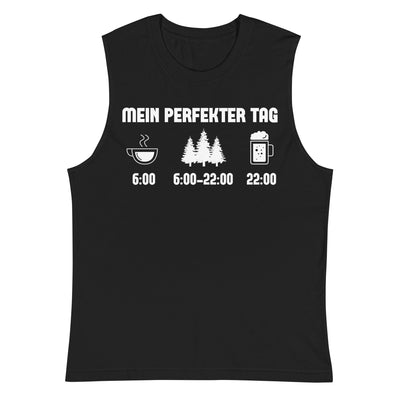 Mein Perfekter Tag 3 - Muskelshirt (Unisex) camping xxx yyy zzz 2XL