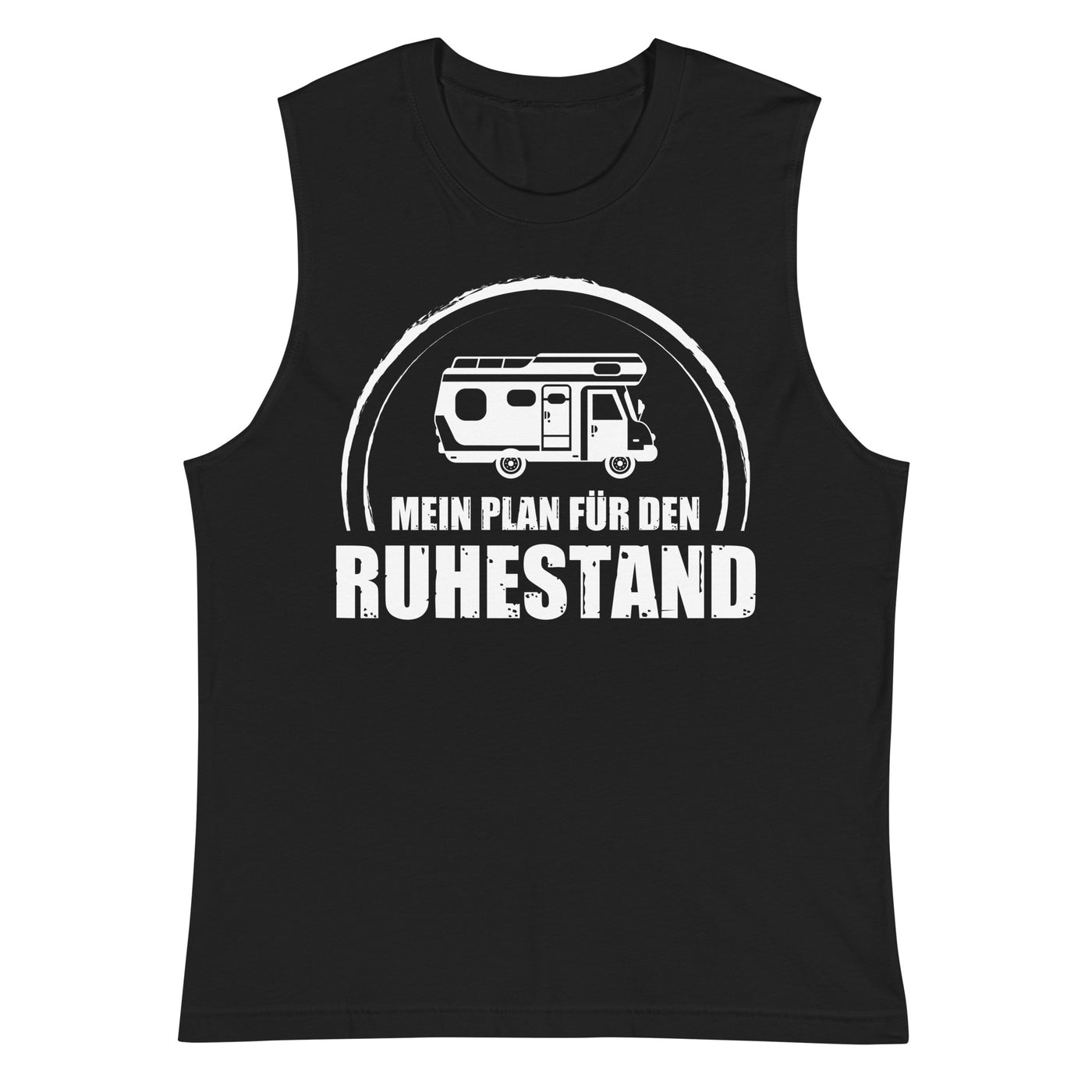 Mein Plan Fur Den Ruhestand - Muskelshirt (Unisex) camping xxx yyy zzz 2XL