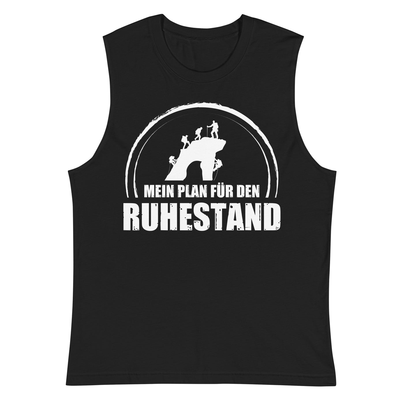 Mein Plan Fur Den Ruhestand - Muskelshirt (Unisex) klettern xxx yyy zzz 2XL