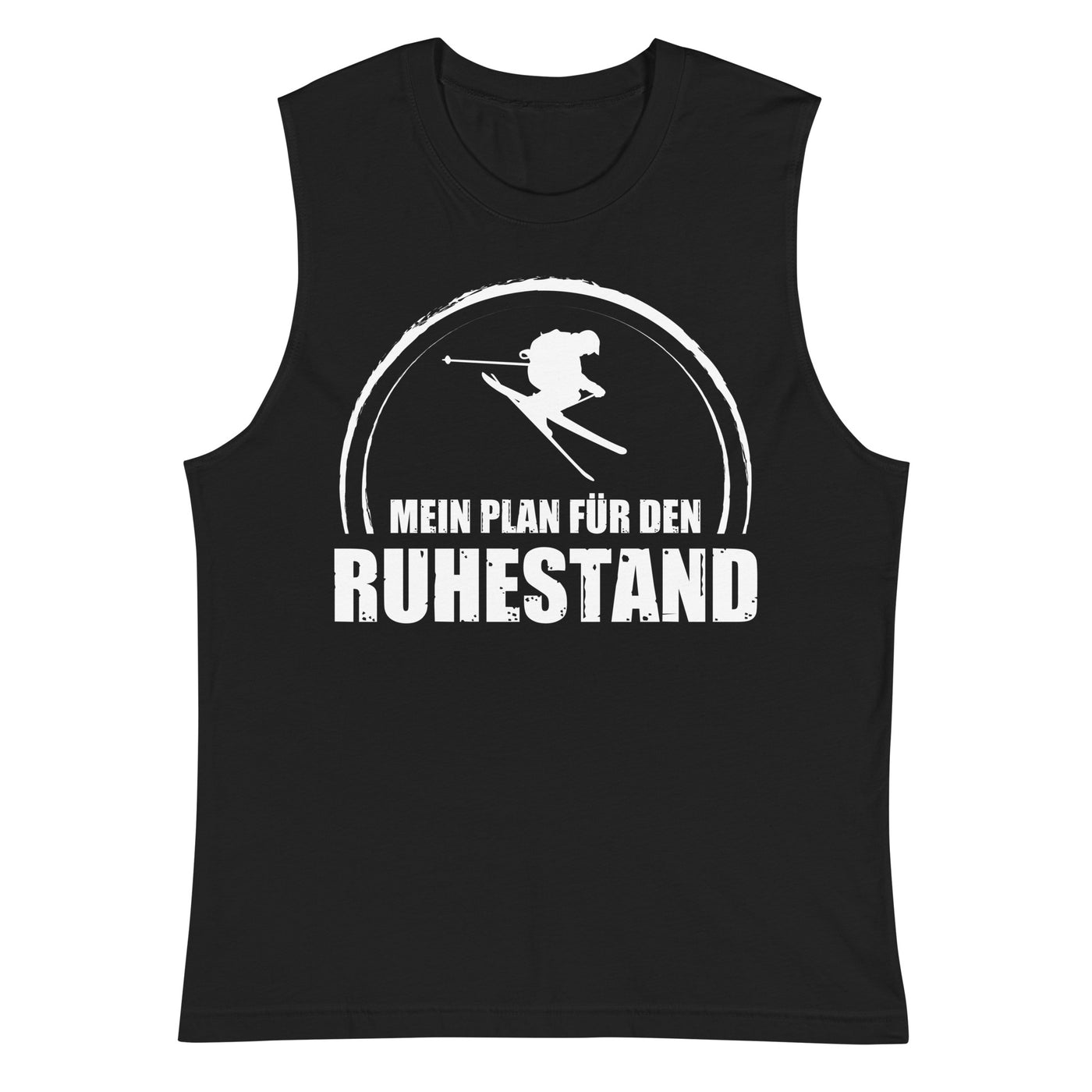 Mein Plan Fur Den Ruhestand - Muskelshirt (Unisex) klettern ski xxx yyy zzz 2XL