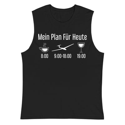 Mein Plan Für Heute - Muskelshirt (Unisex) berge xxx yyy zzz 2XL